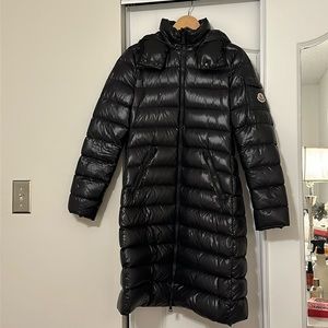 Moncler - Black Down Moka Coat - Amazing Conditon